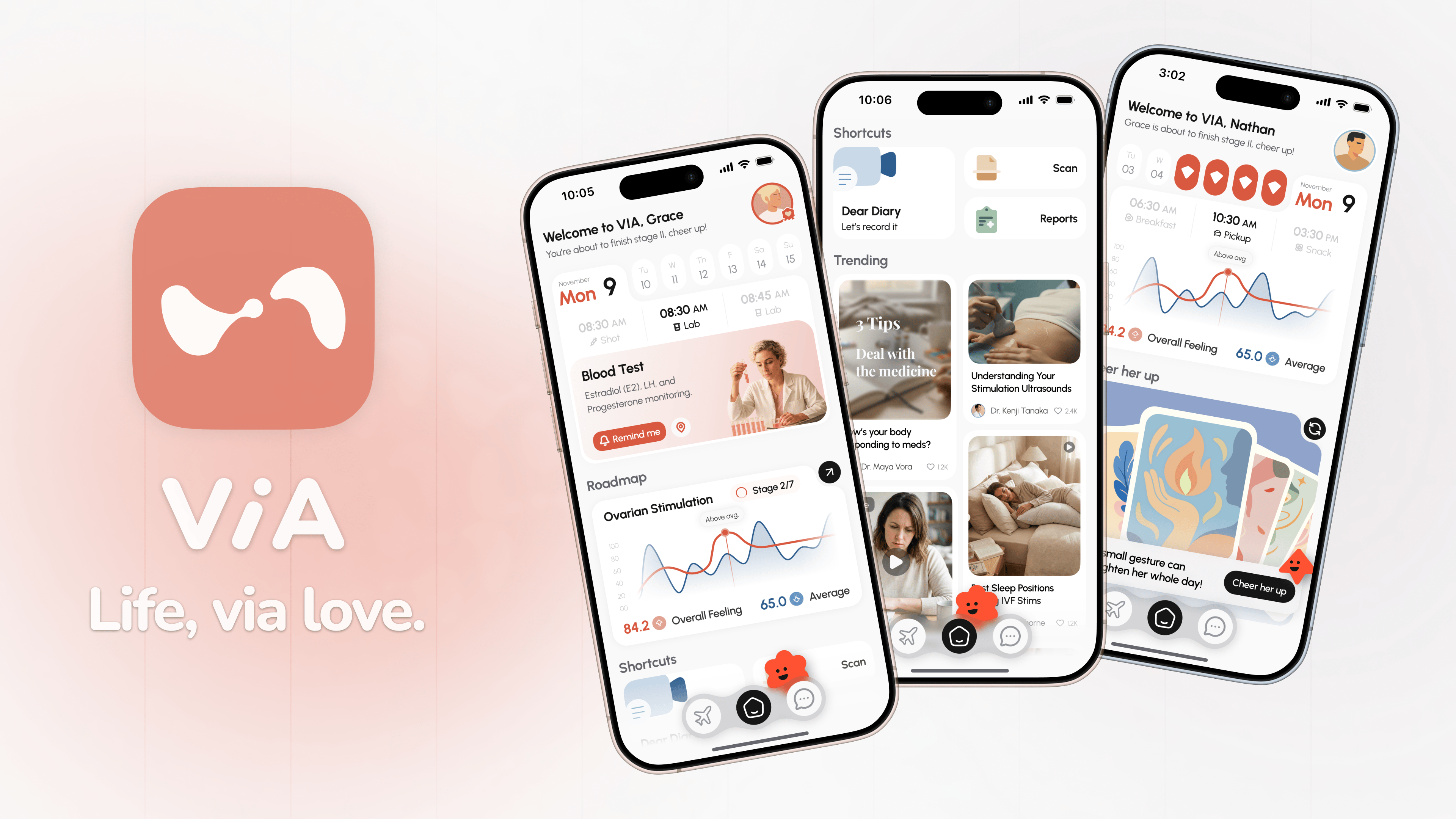 ViA app — overview of the experience